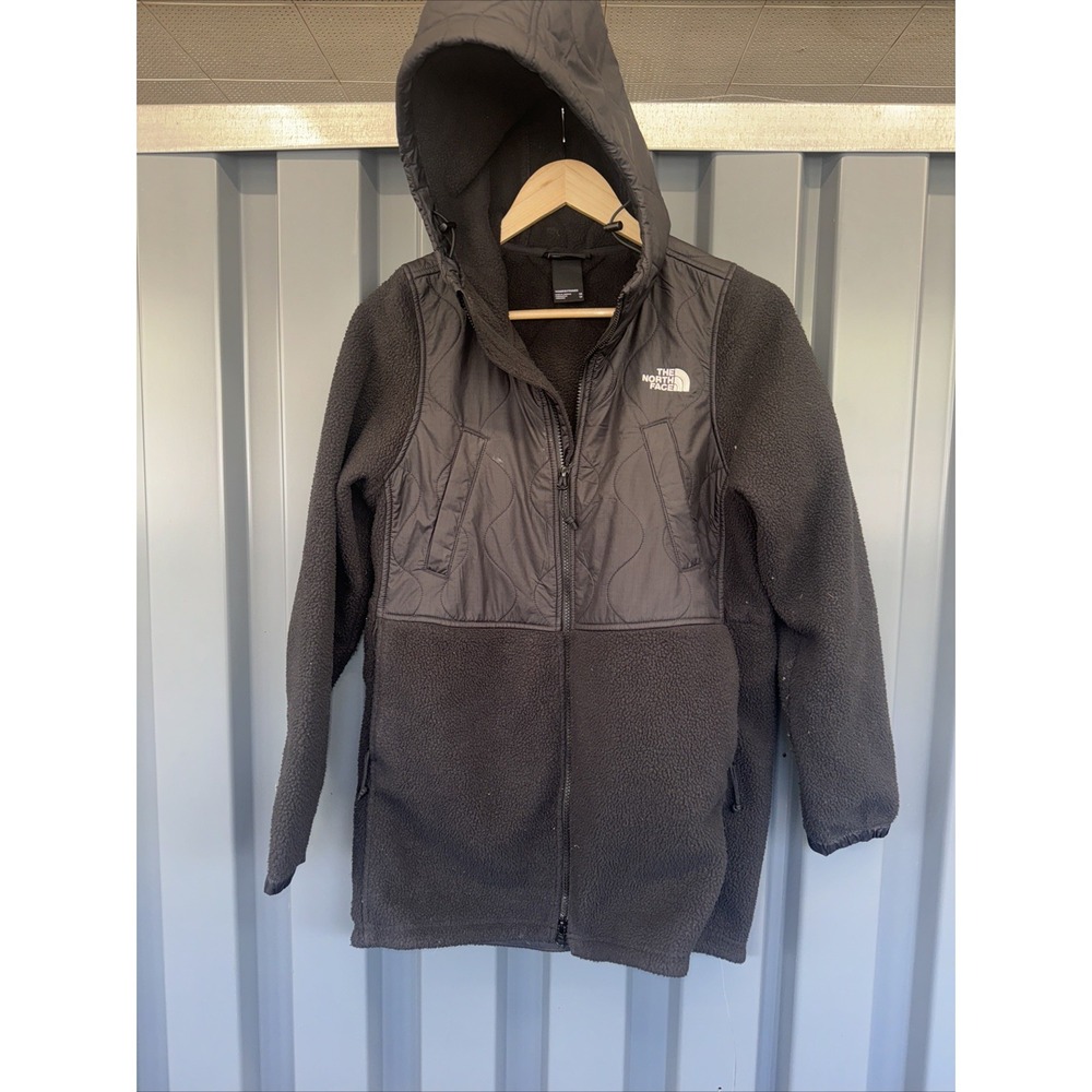 Women's The North Face Royal Arch Parka Coat Top Fleece Full Zip Jacket Size-XS